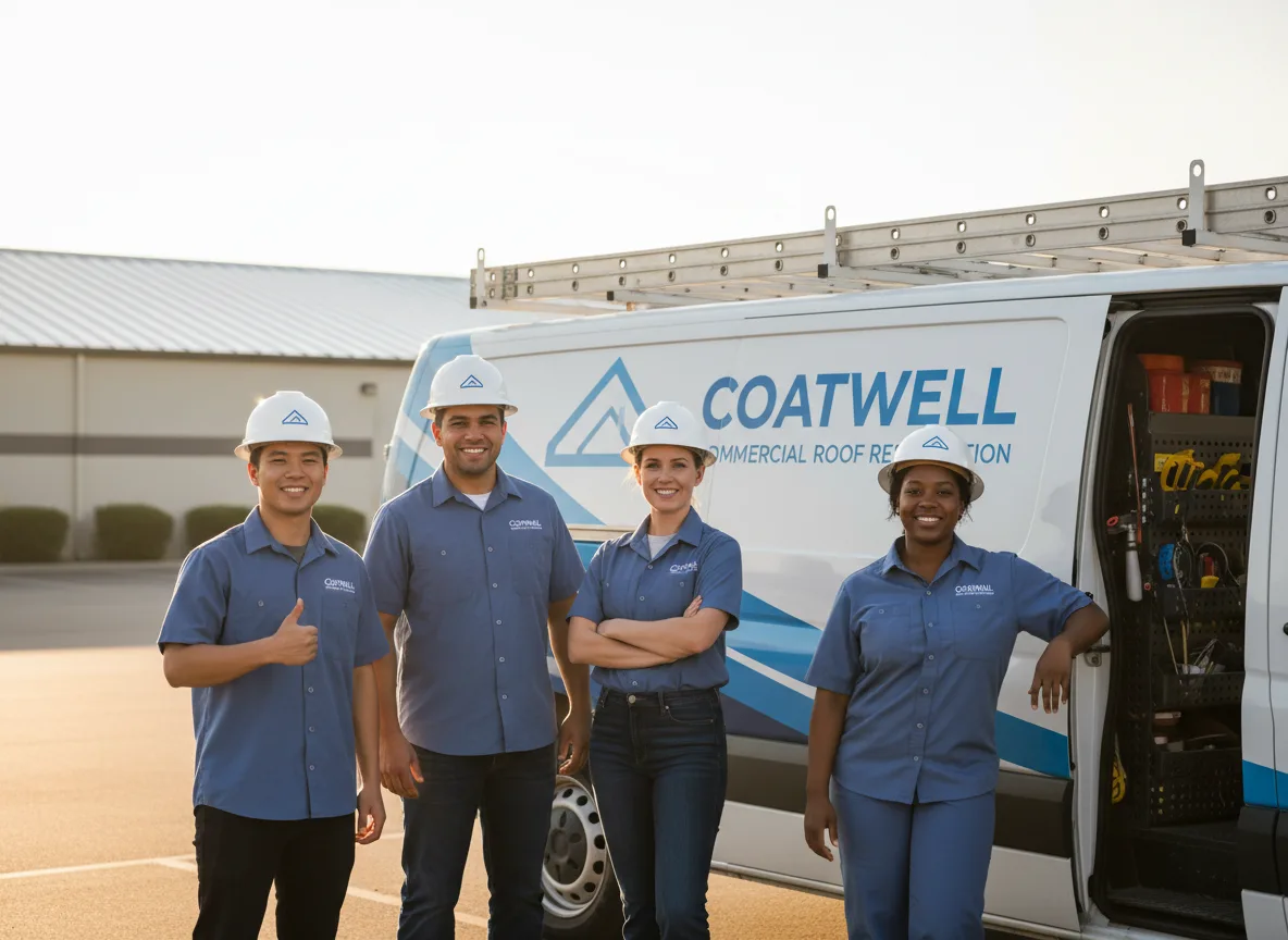 Commercial roof coating company in Waverly, GA